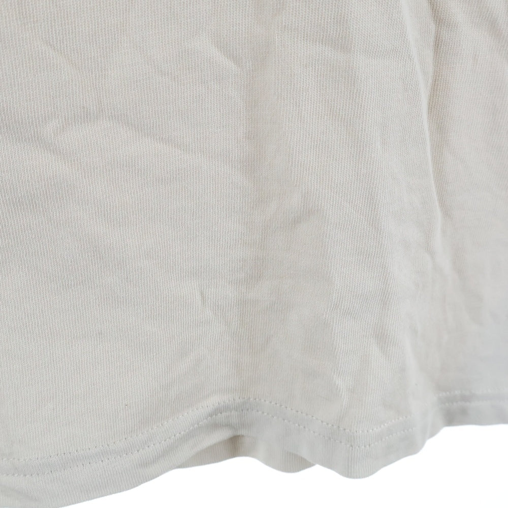 AMI Alexandre Mattiussi(アミアレクサンドルマテュッシ) Ami De Coeur アミ ドゥ クール エンボス ハートロゴ クルーネック 半袖Tシャツ カットソー アイボリー UTS025.726