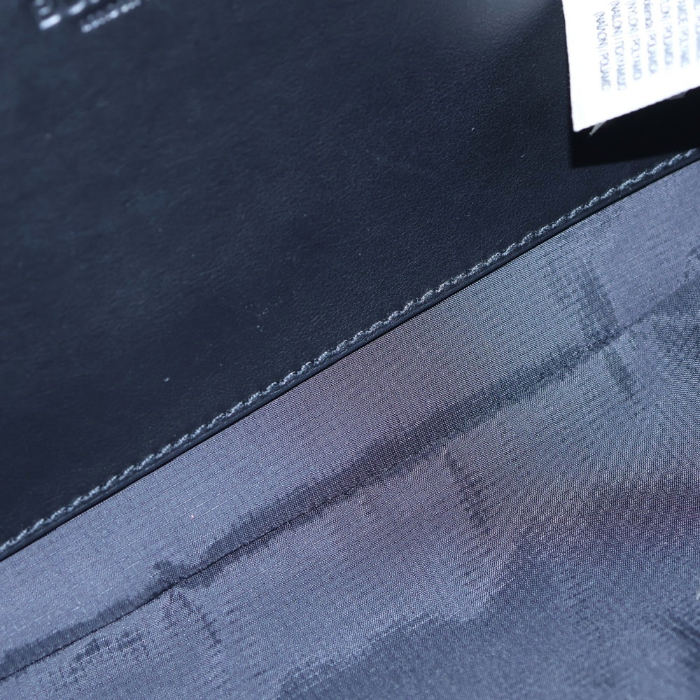 BURBERRY(バーバリー) ソニー ベルトバッグ ボディバッグ ブラック ナイロン×レザー シルバー金具 8049095