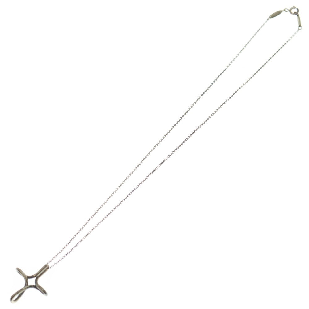 TIFFANY & Co.(ティファニー) インフィニティ クロス ネックレス ペンダント チェーン シルバー 925