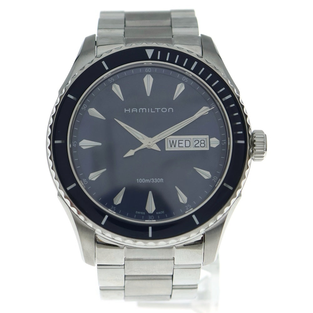 HAMILTON(ハミルトン) H37551141 ジャズマスター Seaview ブルー文字盤 SS/QZ ステンレス クォーツ