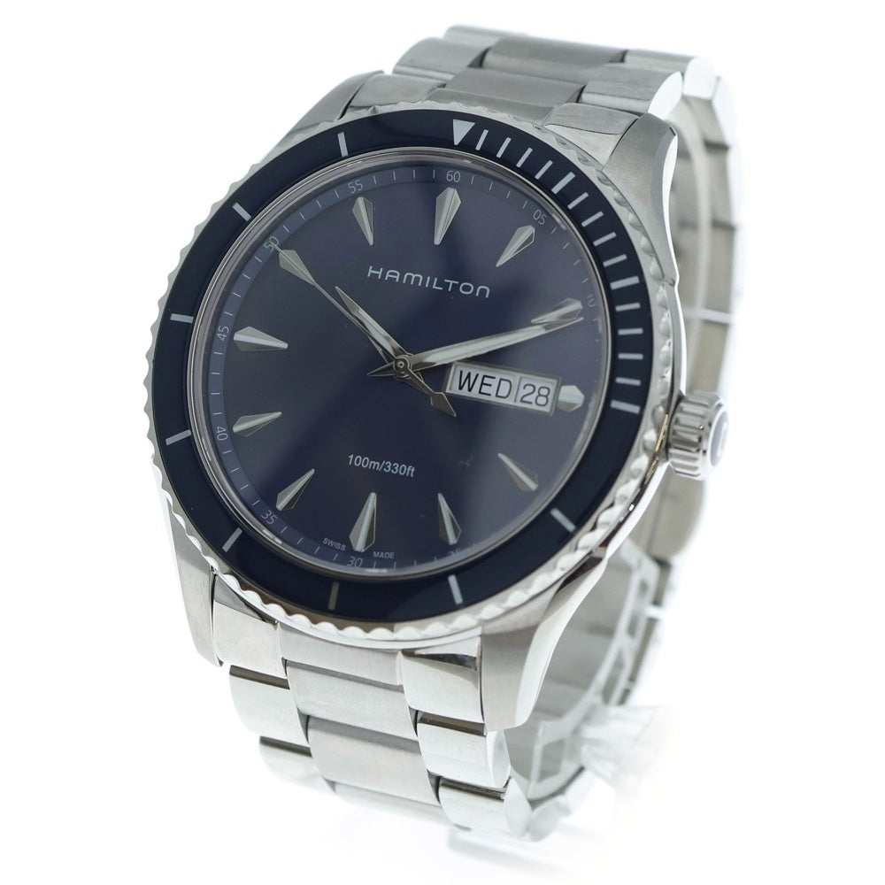 HAMILTON(ハミルトン) H37551141 ジャズマスター Seaview ブルー文字盤 SS/QZ ステンレス クォーツ