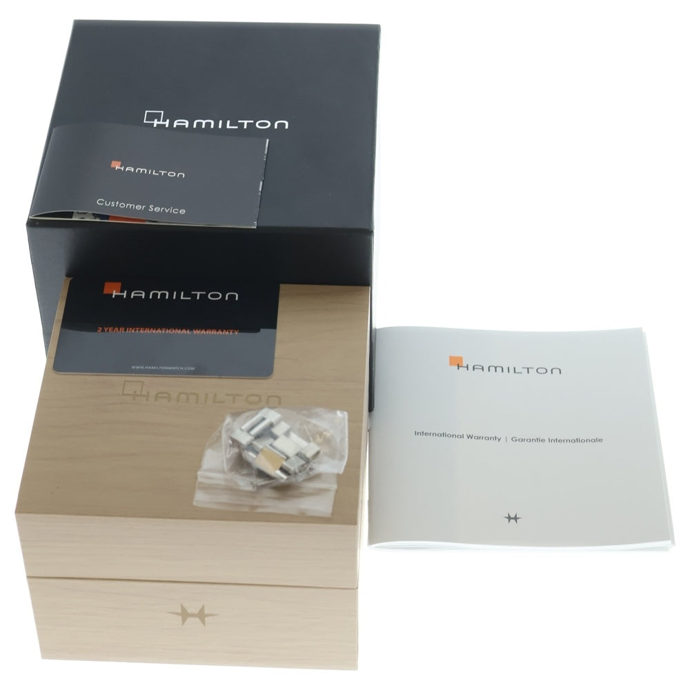 HAMILTON(ハミルトン) H37551141 ジャズマスター Seaview ブルー文字盤 SS/QZ ステンレス クォーツ