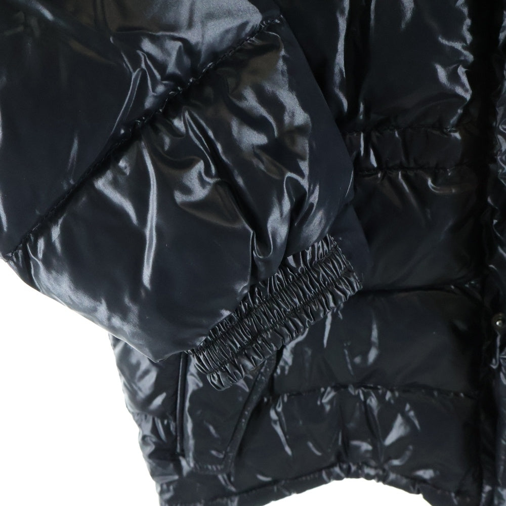 MONCLER(モンクレール) ROD ファー フーデッド ダウンジャケット ブラック 44502/91/68950