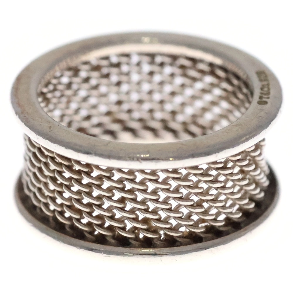 TIFFANY & Co.(ティファニー) サマセットメッシュリング 指輪 シルバー