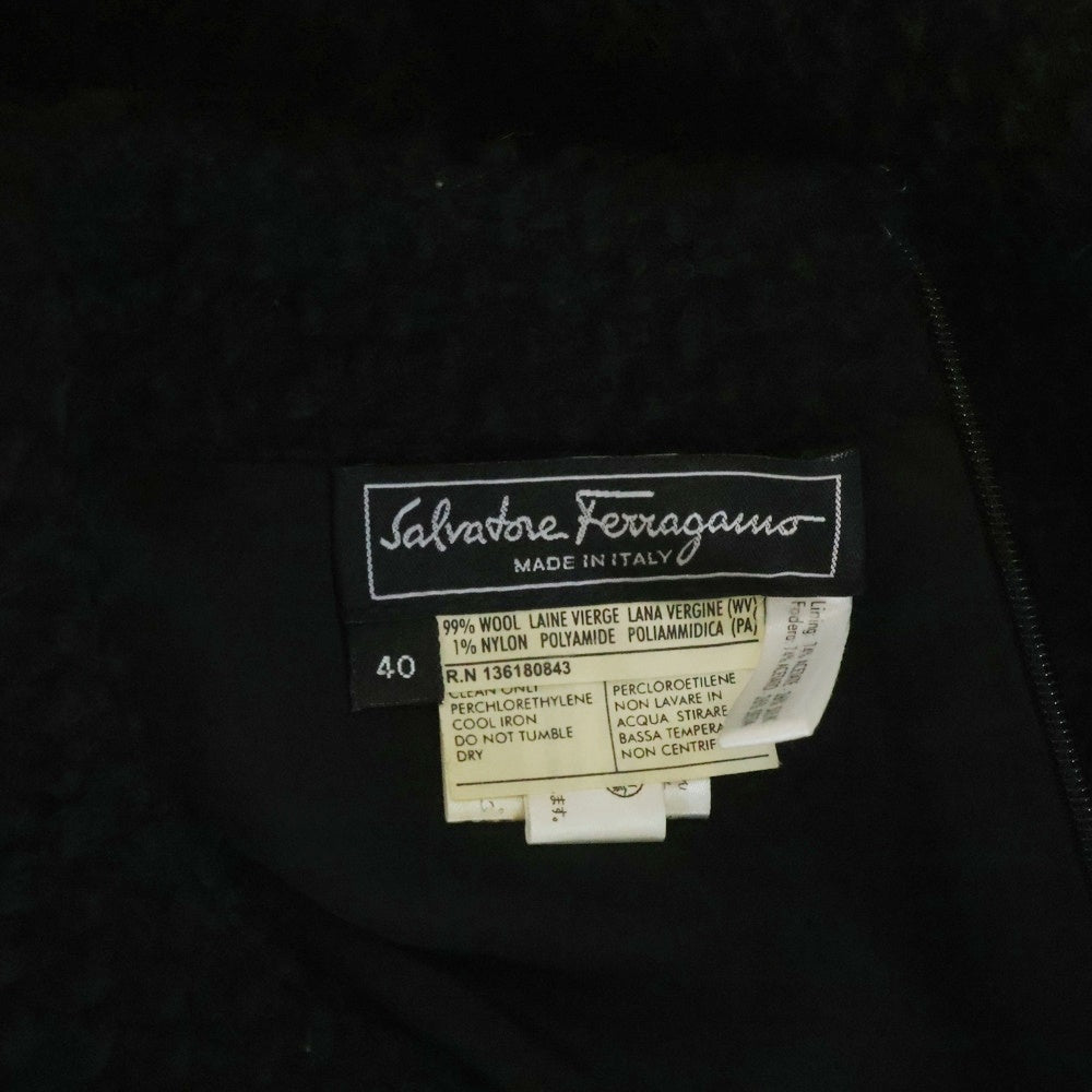 FERRAGAMO(フェラガモ) ニットワンピース レディース ブラック