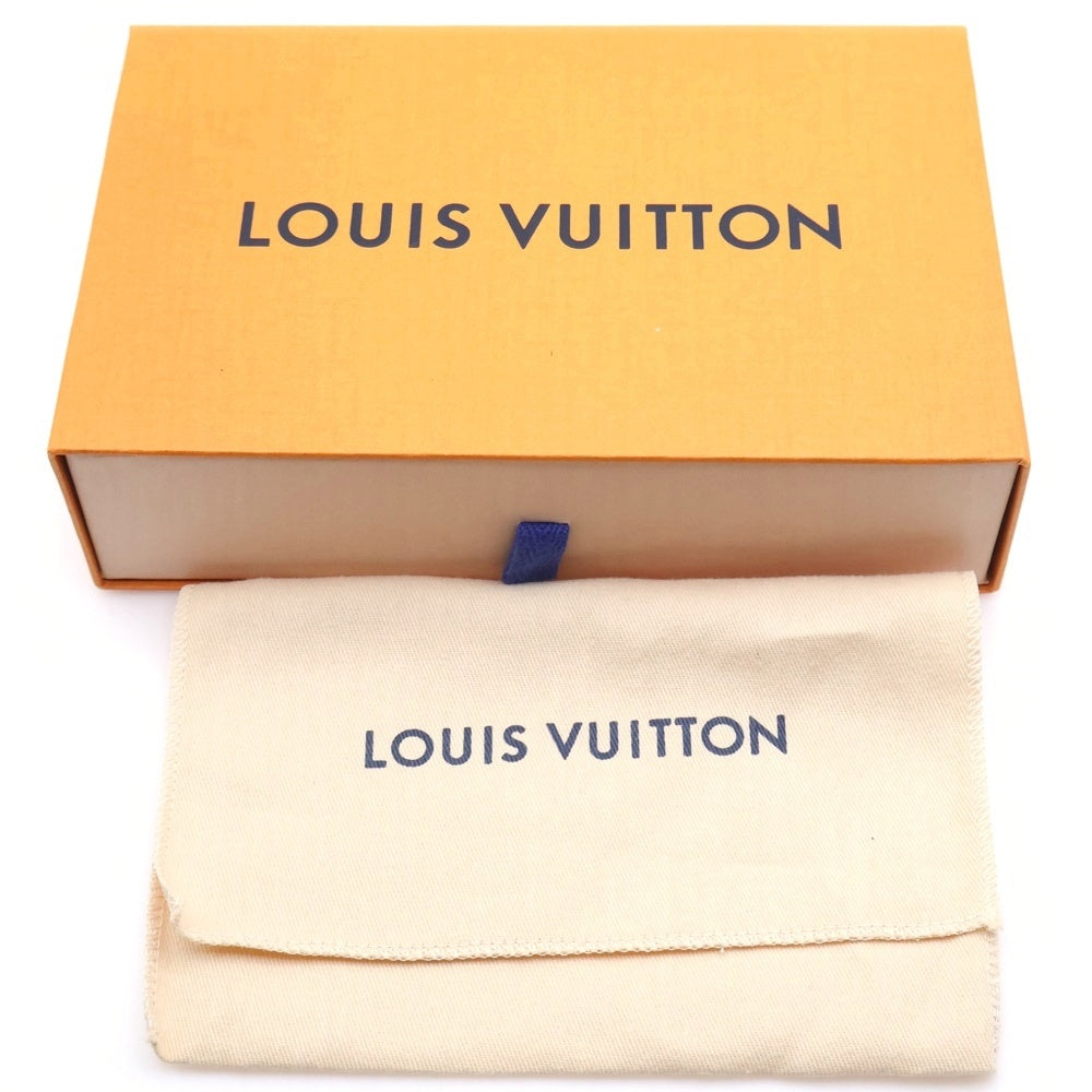 LOUIS VUITTON(ルイヴィトン) モノグラムリバース ポルトフォイユ・ドーフィーヌ コンパクトウォレット 三つ折り財布 ブラウン レザー×PVC M68725 ゴールド金具 レディース