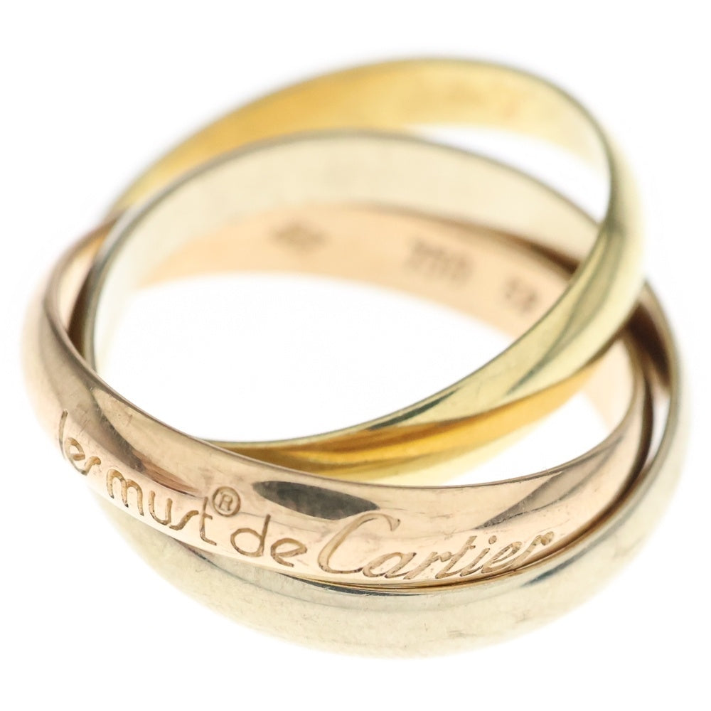 Cartier(カルティエ) トリニティ リング 750YG/WG/PG #52 指輪 ジュエリー レディース