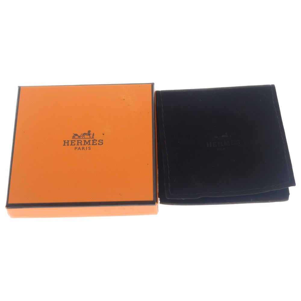 HERMES(エルメス) イスムGM ネックレス ペンダント バッファローホーン ホワイト×グリーン レディース