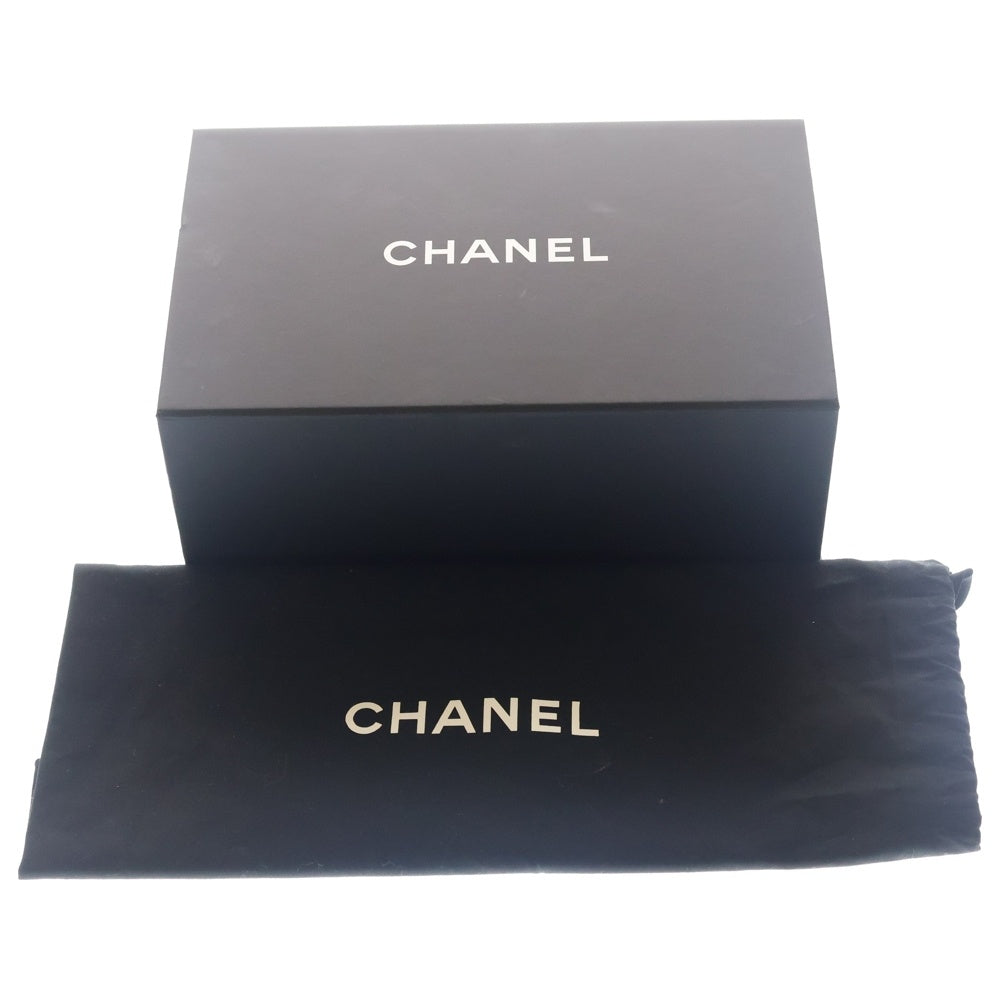 CHANEL(シャネル) 2.55 チェーンショルダーバッグ ラムスキン ライトブルー ゴールド金具 AS0874 レディース