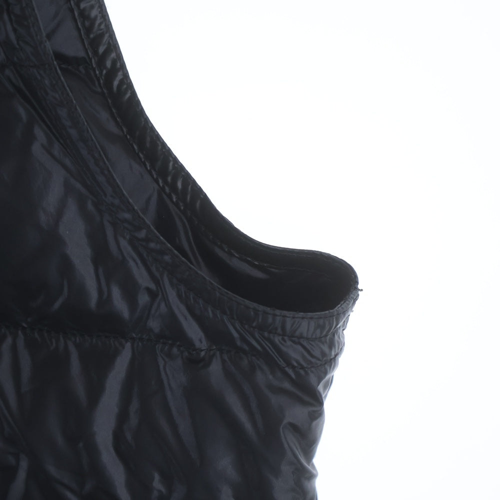 MONCLER(モンクレール) 23SS GUI GILET ワッペンロゴ ジップアップ ダウンベスト ブラック I10911A10700 53029