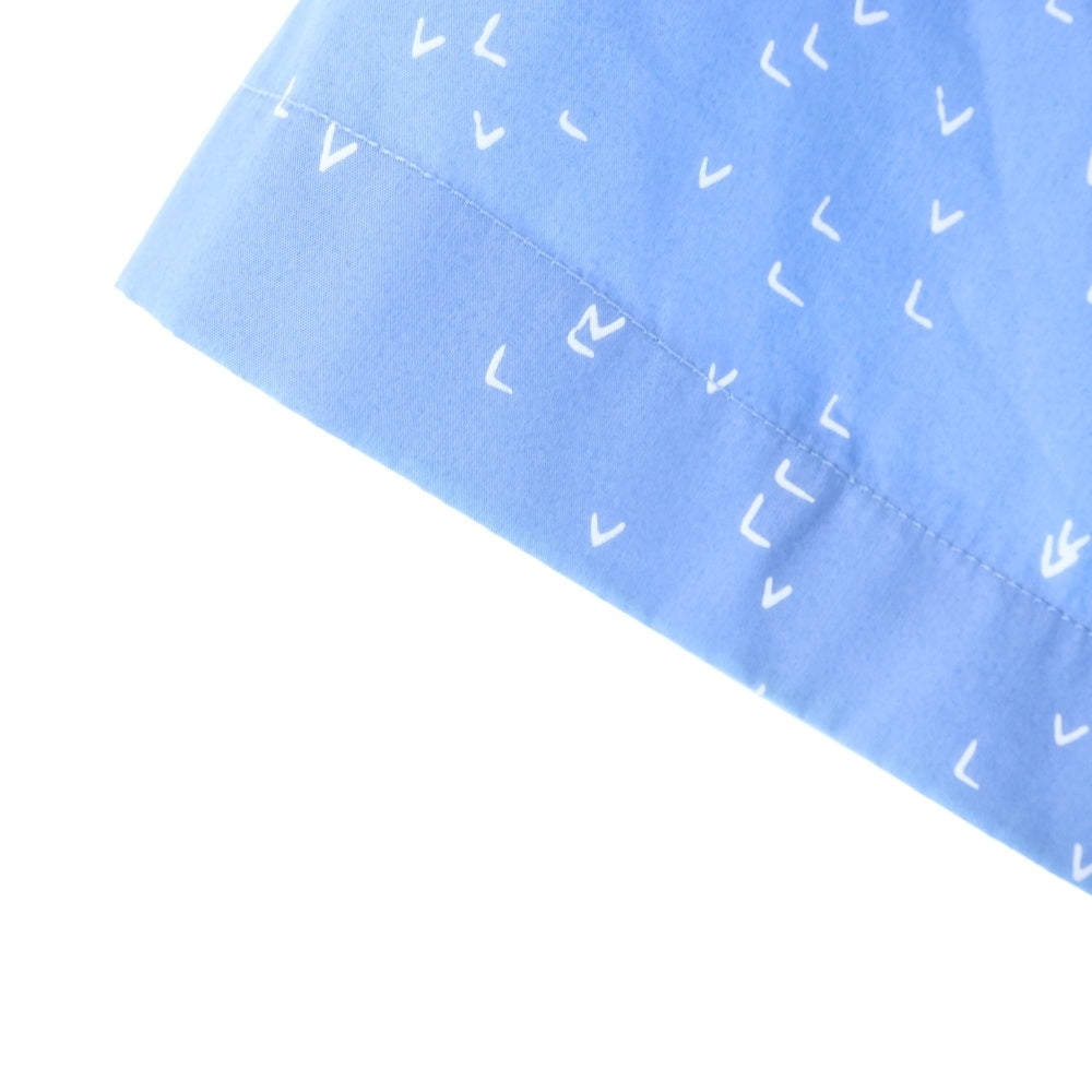 LOUIS VUITTON(ルイヴィトン) 22AW ダミエスプレッド ショートスリーブ 半袖シャツ ライトブルー RM222M NF4 HNS20W
