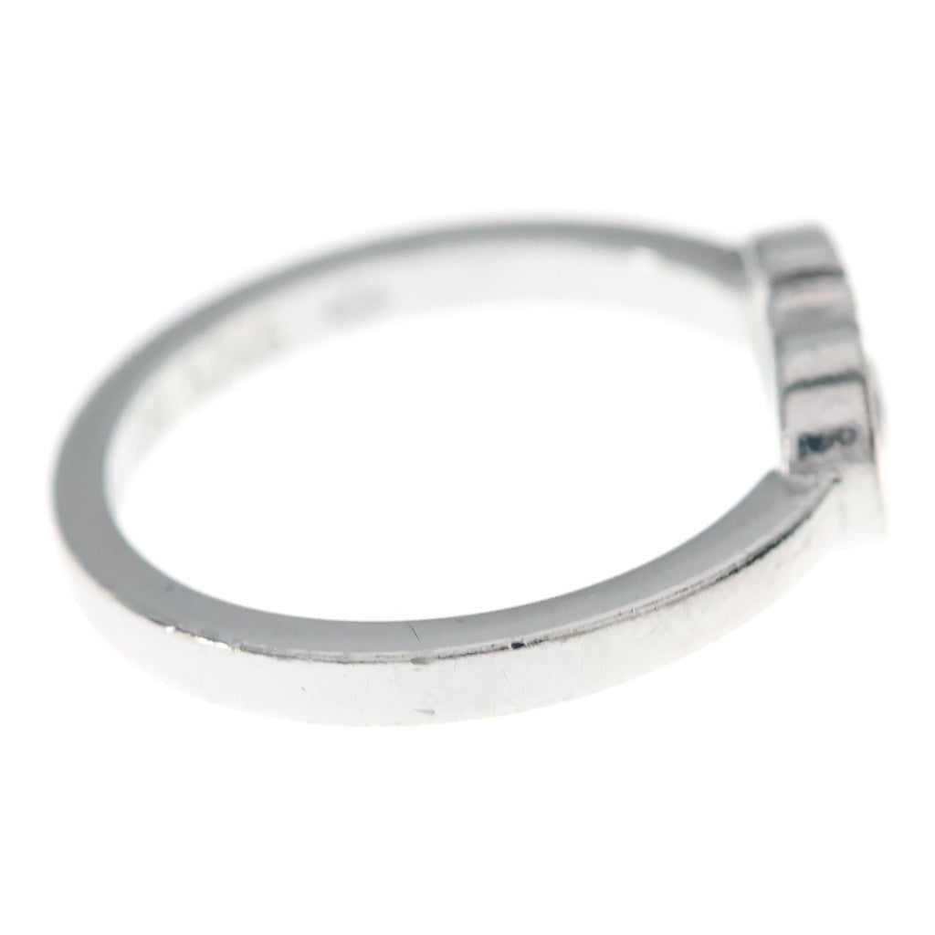 Cartier(カルティエ) Cハート ダイヤ リング ホワイトゴールド 750WG #49 レディース