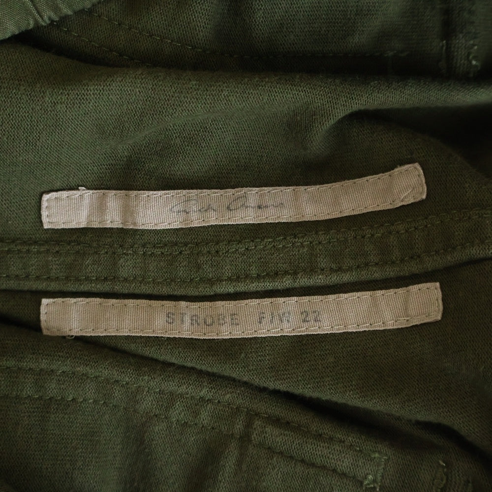 Rick Owens(リックオウエンス) 22AW MASTODON CARGO マストドン カーゴパンツ カーキ RU02B2396-BA