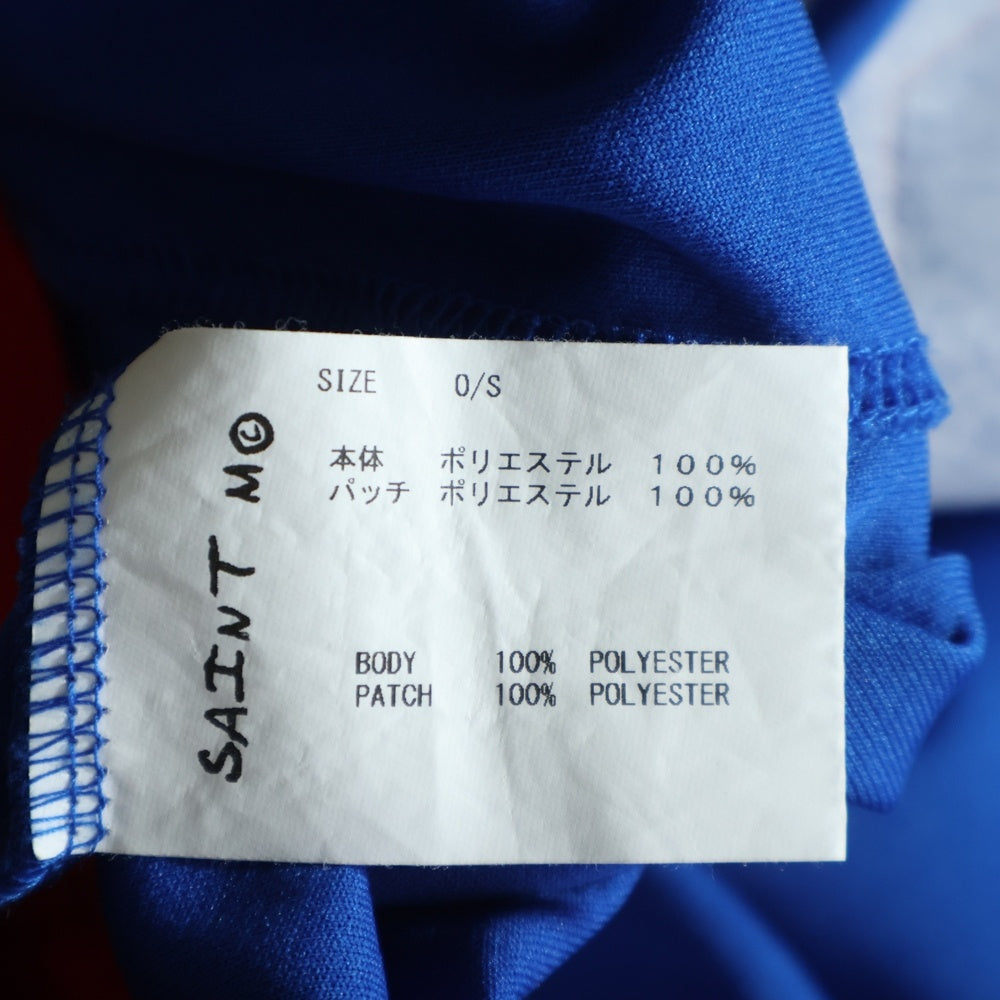 SAINT MICHAEL(セントマイケル) 23SS LS TEE/GAMESHIRT/BLUE ゲーム