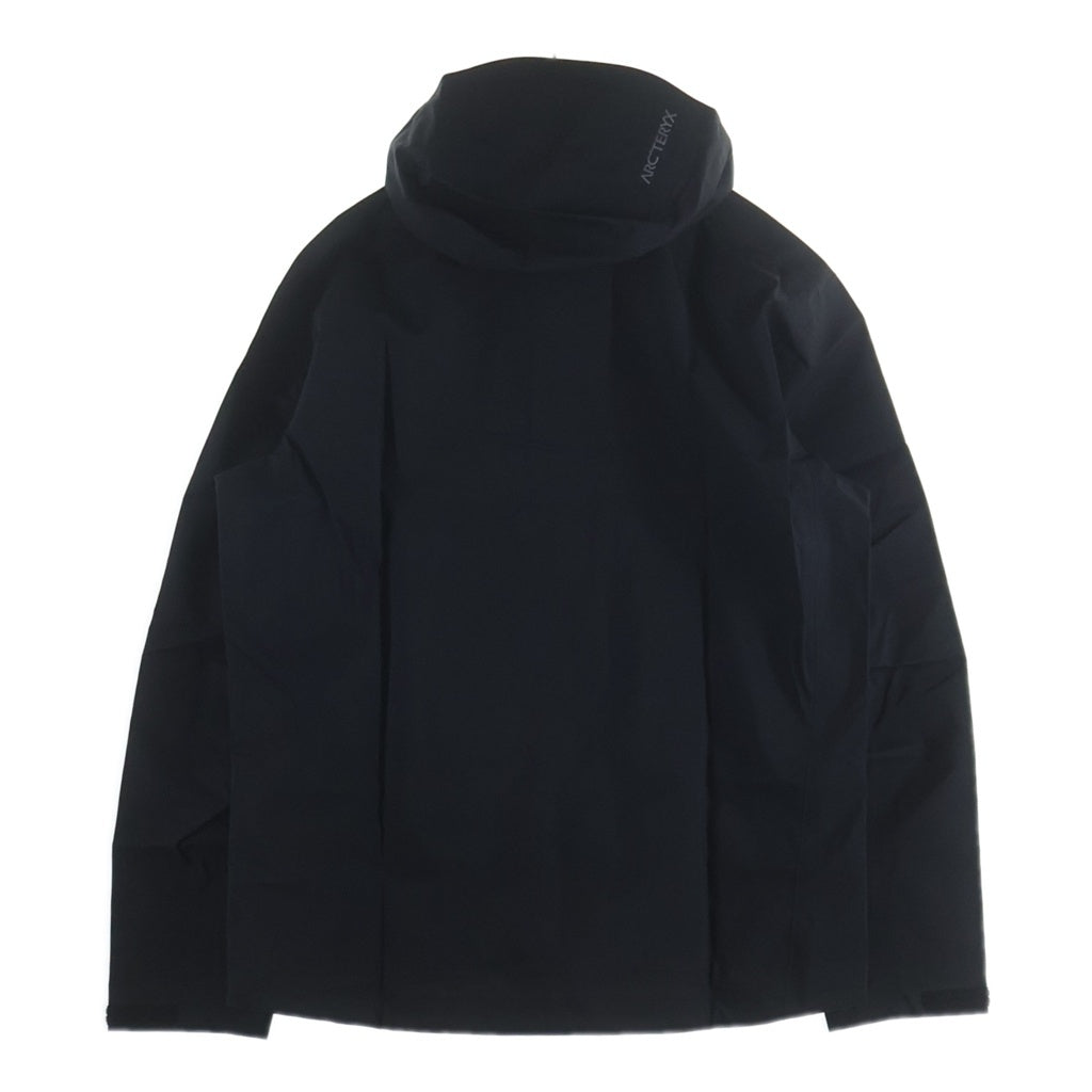 ARC'TERYX(アークテリクス) Beta Jacket ベータ ロゴ刺繍 ナイロン フーデッド ジップアップ ジャケット ブラック X000010513