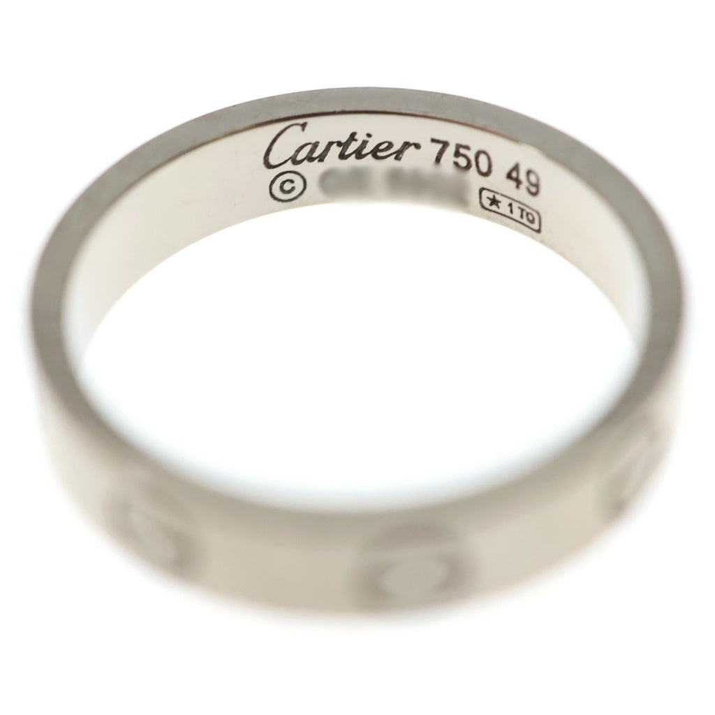 Cartier(カルティエ) ラブリング Au750WG シルバー #49