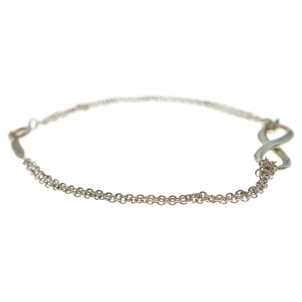 TIFFANY & Co.(ティファニー) インフィニティ ダブルチェーン ブレスレット レディース