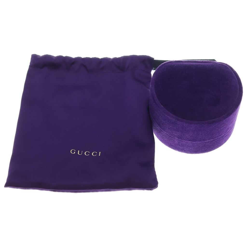 GUCCI(グッチ) ジェムストーン アイコン リング ホワイト セラミック×750 5.6g #15 527095 J8F76 8521