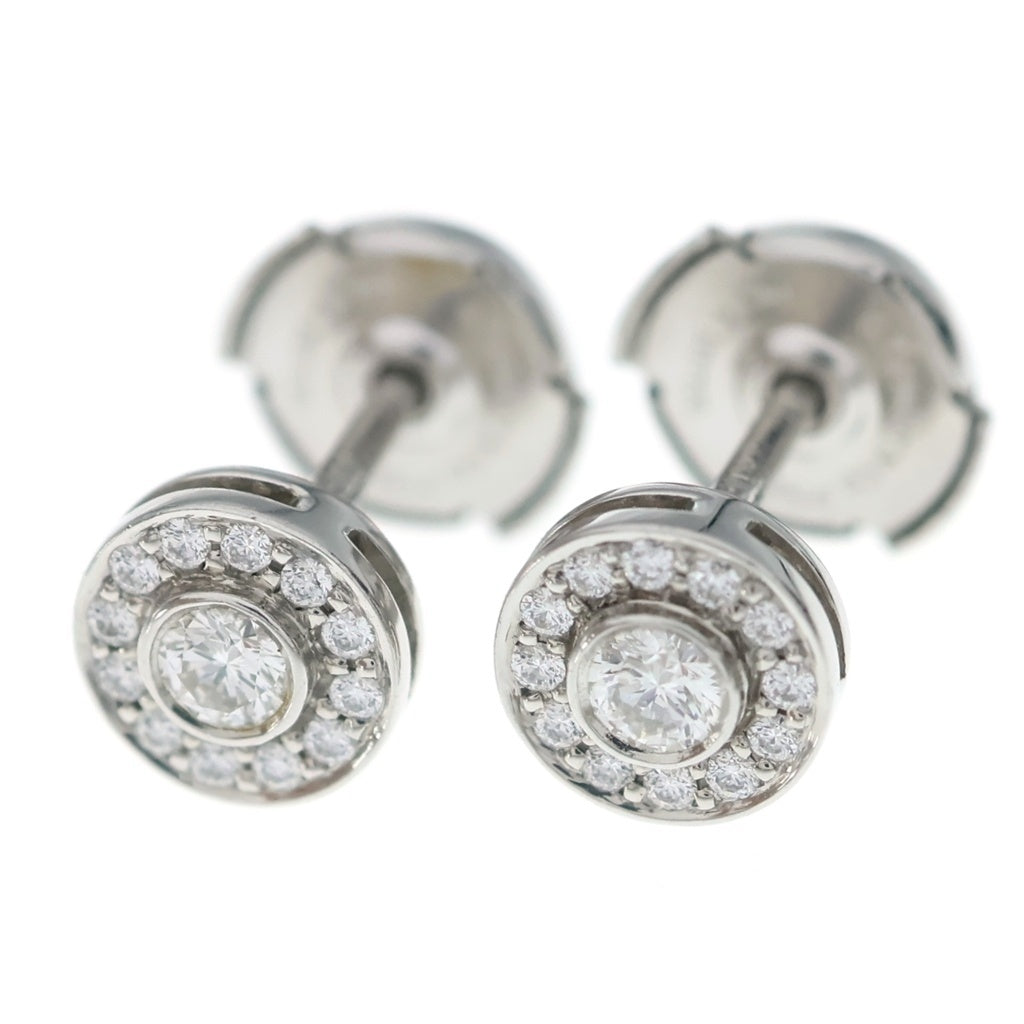 TIFFANY & Co.(ティファニー) サークレットミニピアス シルバー ダイヤ Pt950 3.2g レディース