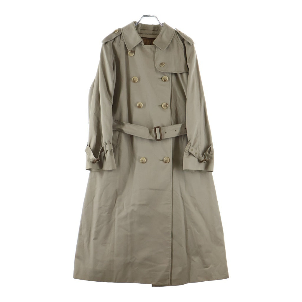 BURBERRY(バーバリー) ノバチェック ロングトレンチコート ベージュ レディース