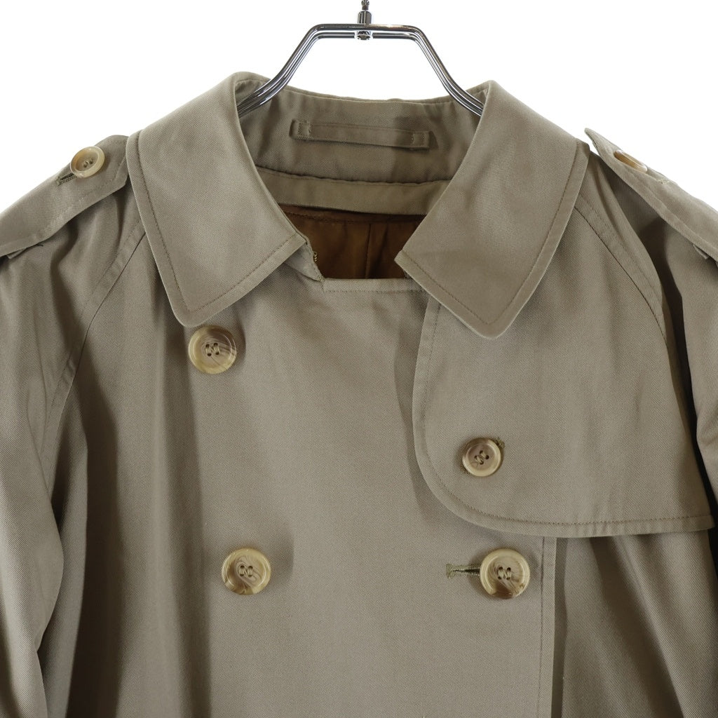 BURBERRY(バーバリー) ノバチェック ロングトレンチコート ベージュ レディース