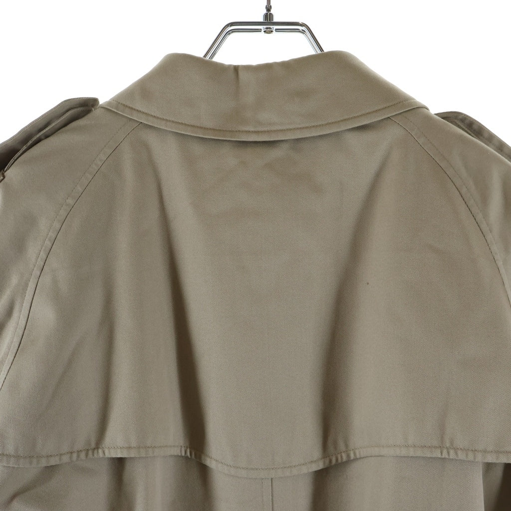 BURBERRY(バーバリー) ノバチェック ロングトレンチコート ベージュ レディース