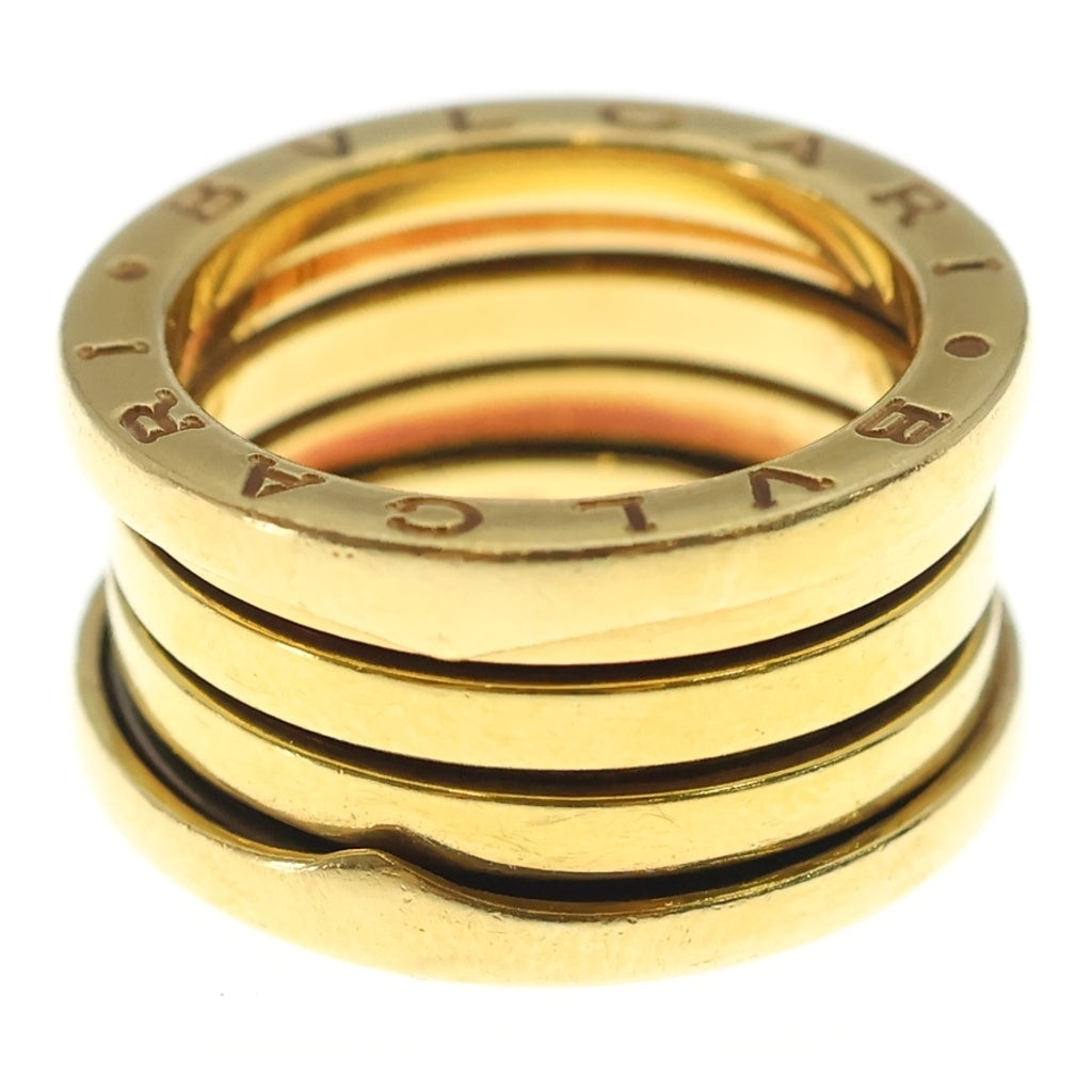 BVLGARI(ブルガリ) ビーゼロワン 4バンド Au750 K18YG リング #50 イエローゴールド