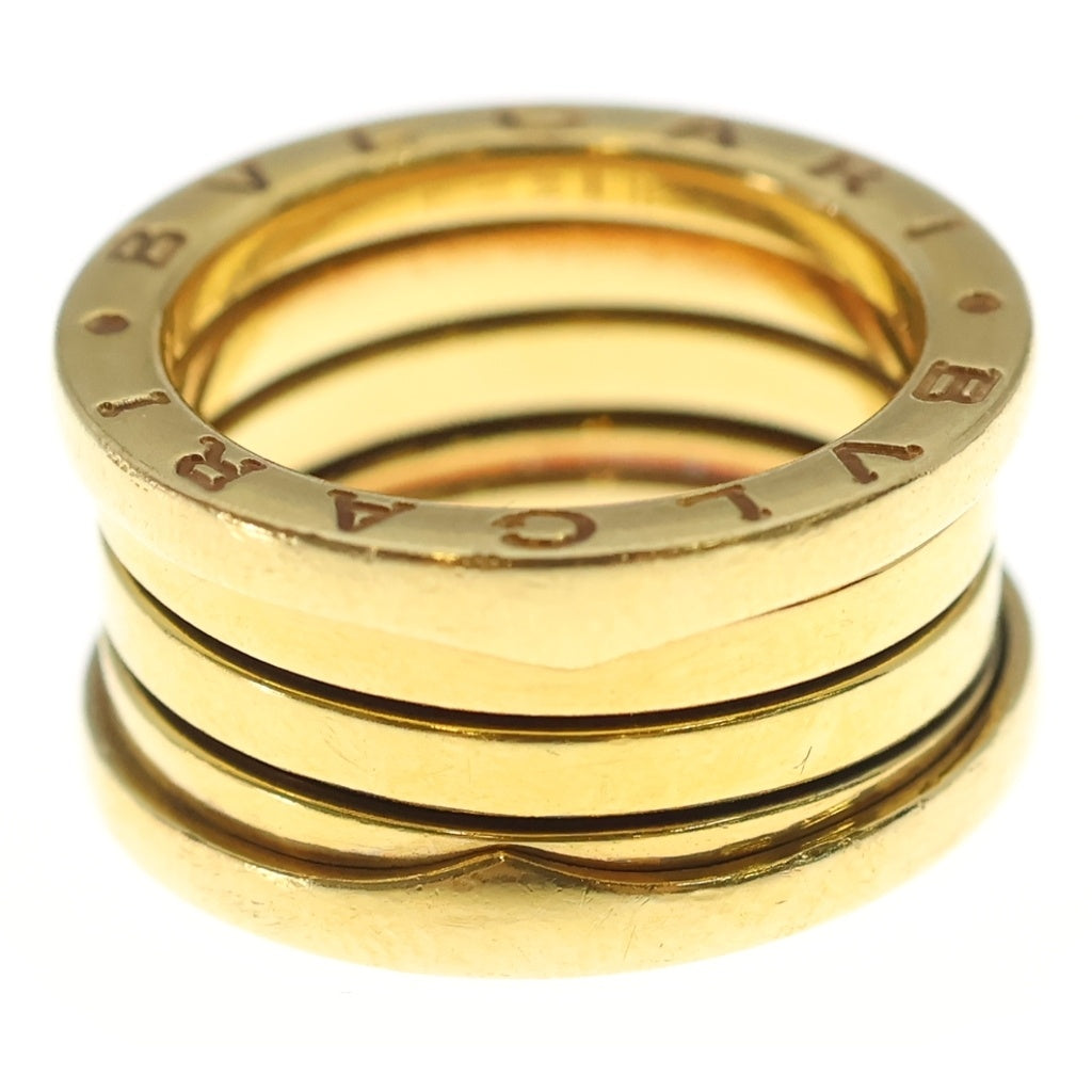 BVLGARI(ブルガリ) ビーゼロワン 4バンド Au750 K18YG リング #50 イエローゴールド