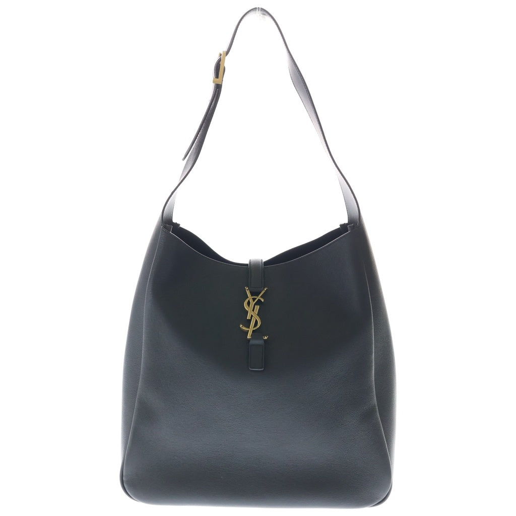 SAINT LAURENT PARIS(サンローランパリ) LE 5A7 ソフト ラージ カーフレザー トートバッグ ワンショルダーバッグ 753837 ブラック