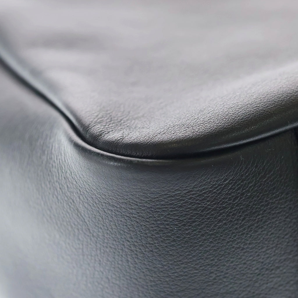 SAINT LAURENT PARIS(サンローランパリ) LE 5A7 ソフト ラージ カーフレザー トートバッグ ワンショルダーバッグ 753837 ブラック