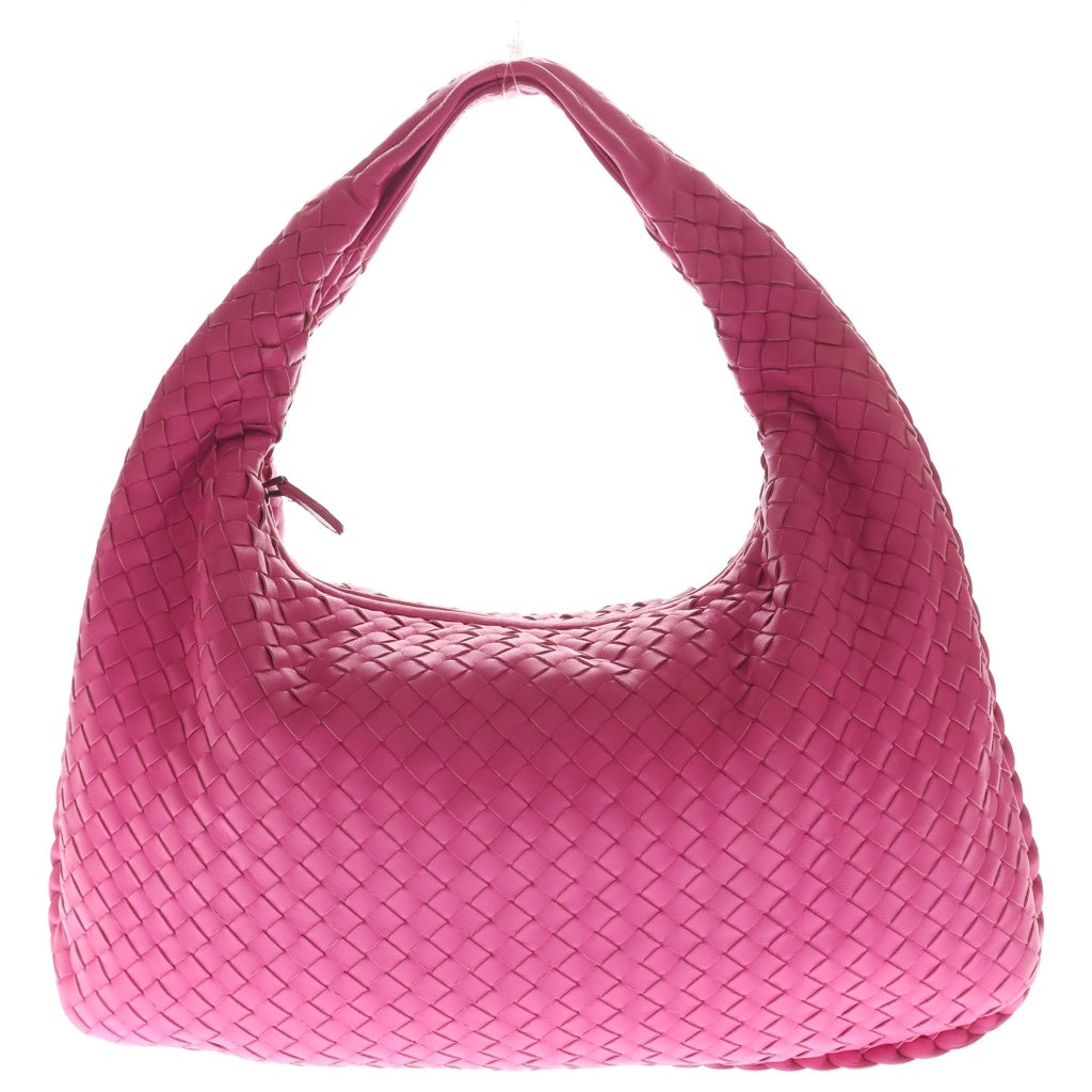 BOTTEGA VENETA(ボッテガヴェネタ) イントレチャート ホーボー ワンショルダーバッグ トートバッグ ハンドバッグ ピンク レザー レディース