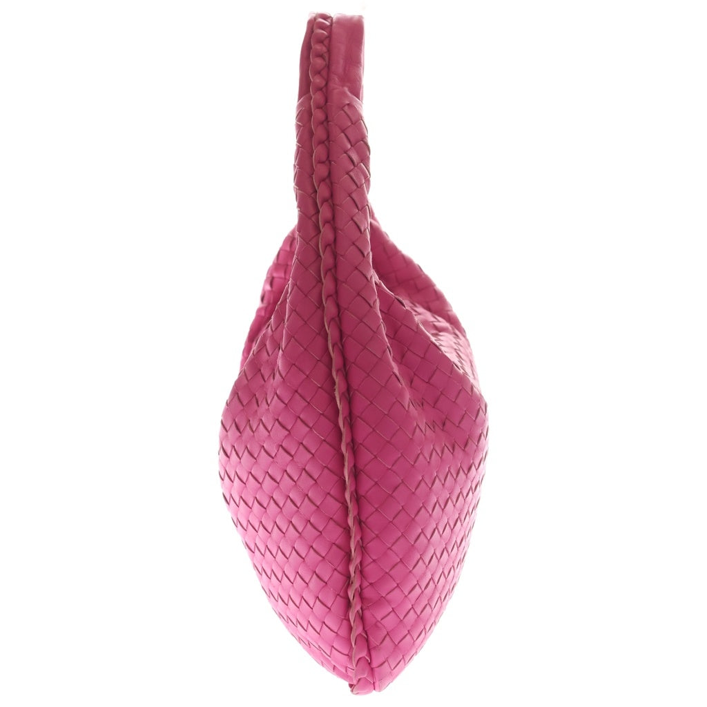 BOTTEGA VENETA(ボッテガヴェネタ) イントレチャート ホーボー ワンショルダーバッグ トートバッグ ハンドバッグ ピンク レザー レディース