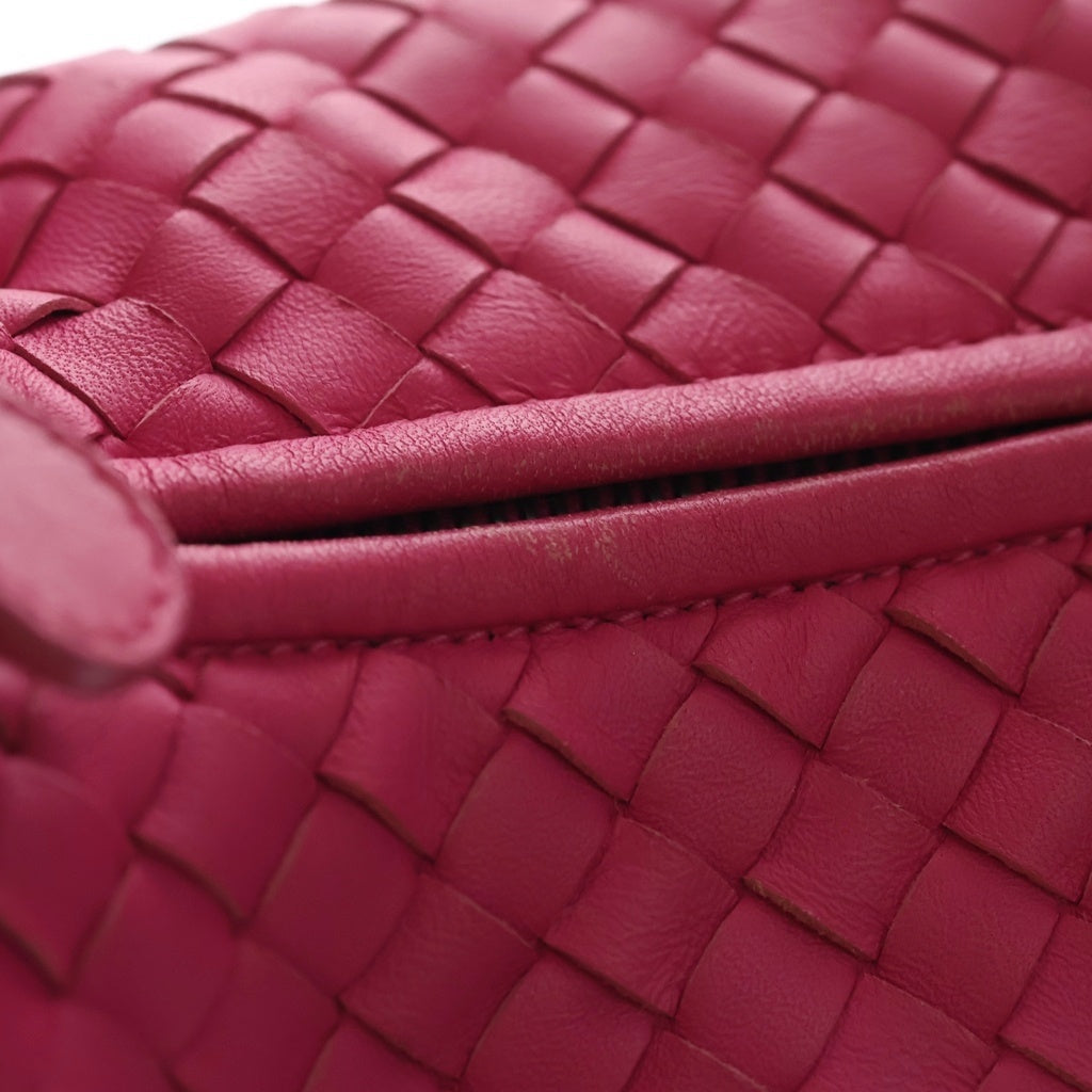 BOTTEGA VENETA(ボッテガヴェネタ) イントレチャート ホーボー ワンショルダーバッグ トートバッグ ハンドバッグ ピンク レザー レディース