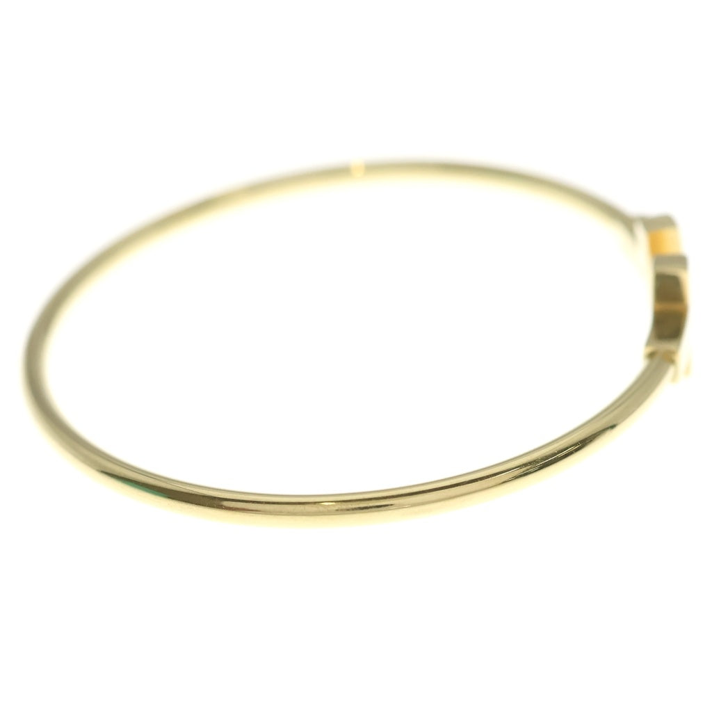 TIFFANY & Co.(ティファニー) Tワイヤー バングル ブレスレット K18YG イエローゴールド レディース