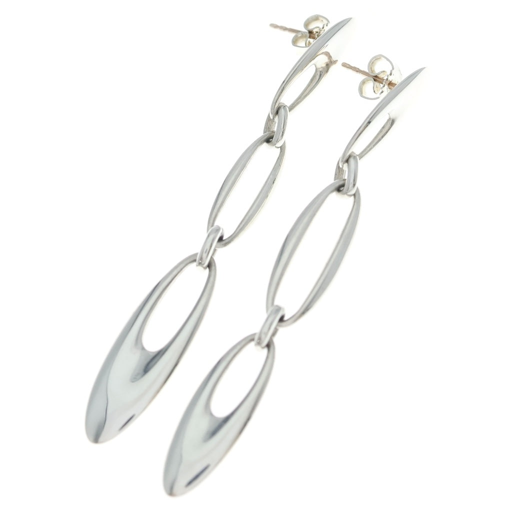 Georg Jensen(ジョージジェンセン) ゼファー ロングピアス シルバー 925