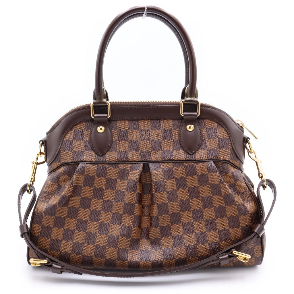 LOUIS VUITTON(ルイヴィトン) ダミエ トレヴィPM ハンド ショルダーバッグ PVC レザー ブラウン N51997 レディース