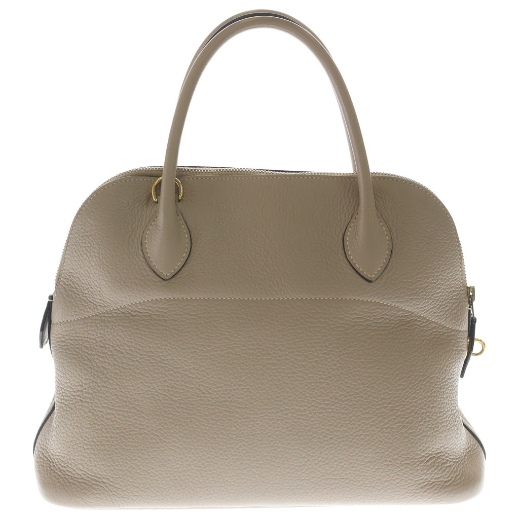 HERMES(エルメス) ボリード31 トリヨンクレマンス ハンド ショルダーバッグ アルジル ゴールド金具 グレー系 □K刻印 レディース