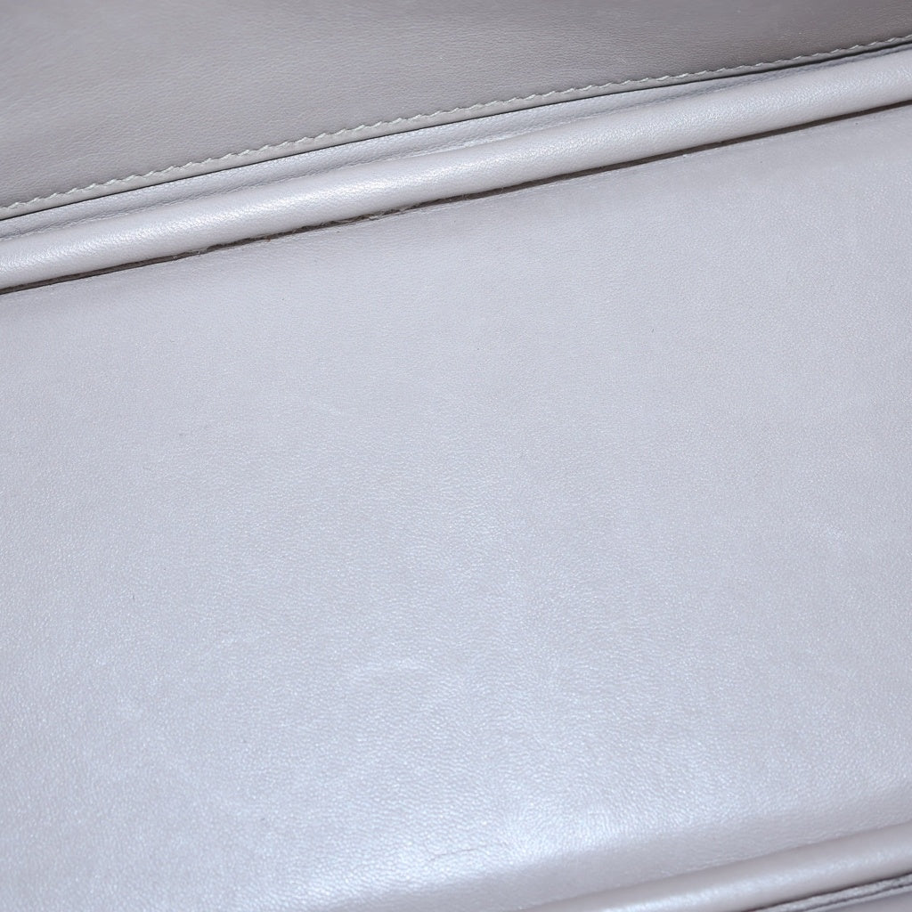 HERMES(エルメス) ボリード31 トリヨンクレマンス ハンド ショルダーバッグ アルジル ゴールド金具 グレー系 □K刻印 レディース
