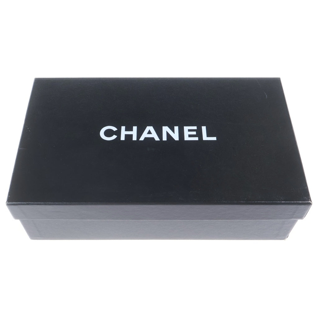 CHANEL(シャネル) ココマーク スリングバック レザー ヒール パンプス シューズ ブラック レディース