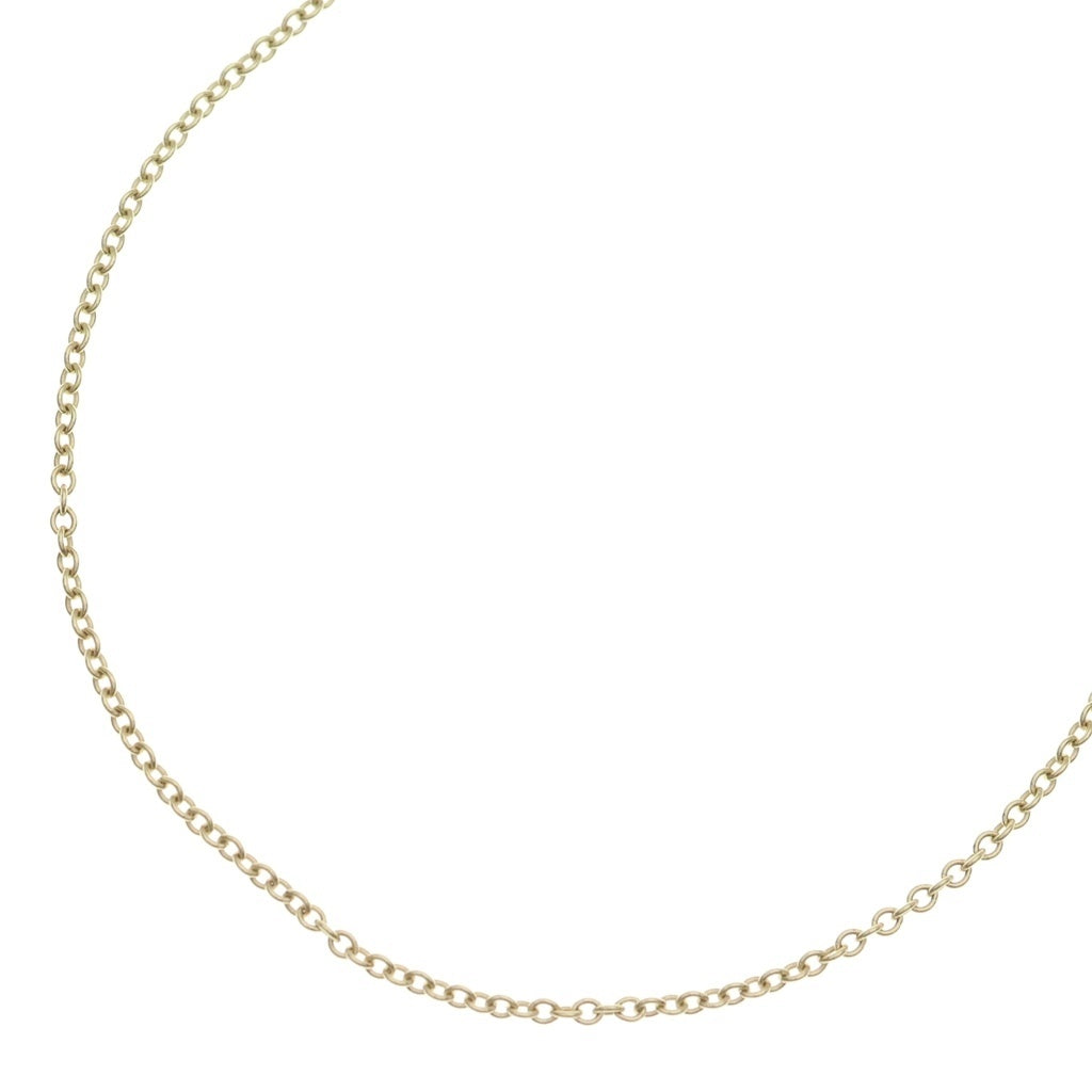TIFFANY & Co.(ティファニー) リンク チェーンネックレス イエローゴールド AU750YG レディース