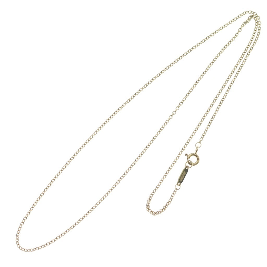 TIFFANY & Co.(ティファニー) リンク チェーンネックレス イエローゴールド AU750YG レディース