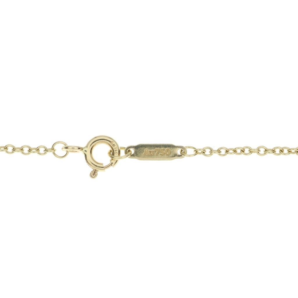 TIFFANY & Co.(ティファニー) リンク チェーンネックレス イエローゴールド AU750YG レディース
