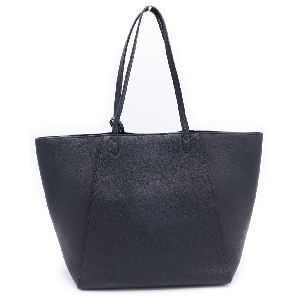 LOUIS VUITTON(ルイヴィトン) ロックミーカバ トートバッグ ハンドバッグ ブラック レザー M42291 シルバー金具 レディース