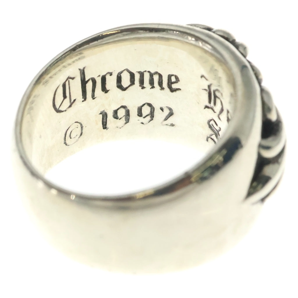CHROME HEARTS(クロムハーツ) FLRL CRS 1DIA フローラルクロス リング 1ダイヤ シルバー