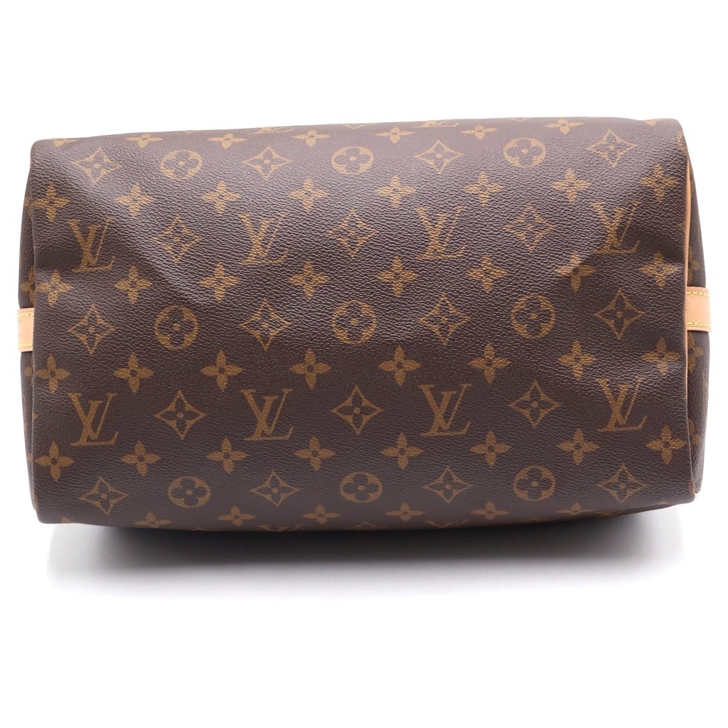 LOUIS VUITTON(ルイヴィトン) モノグラム スピーディ バンドリエール30 PVC レザー 2WAY ハンド ショルダーバッグ ブラウン M46980 レディース