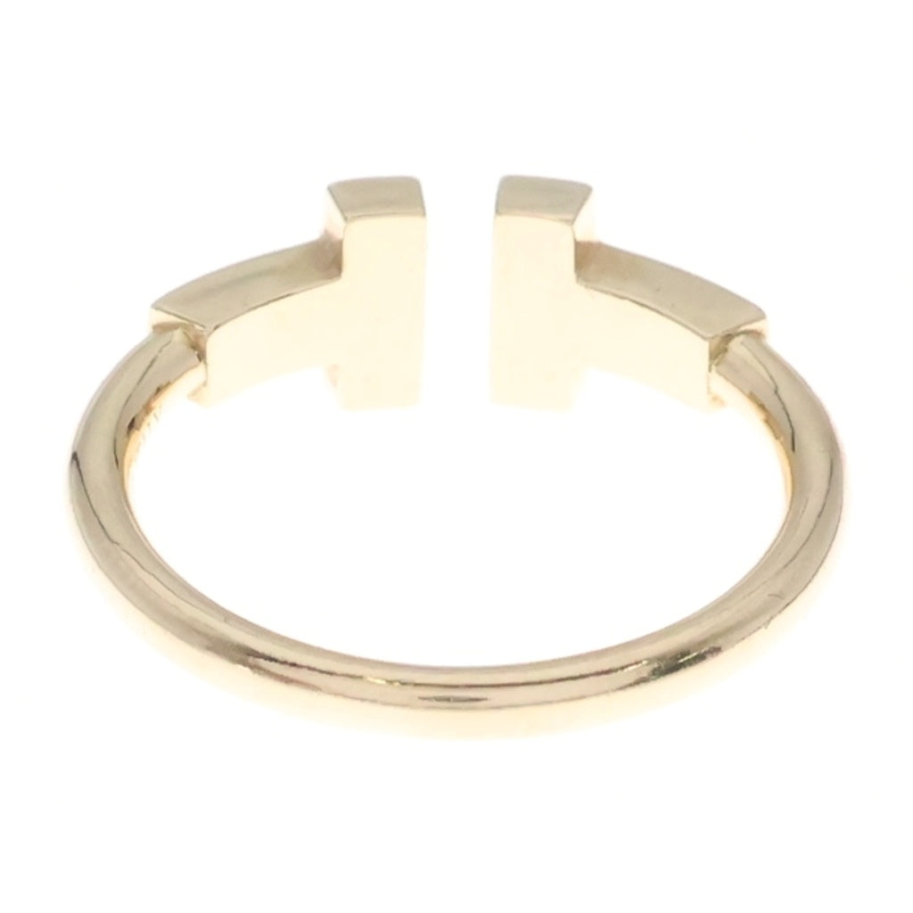 TIFFANY & Co.(ティファニー) Tワイヤー ダイヤリング ピンクゴールド AU750PG レディース