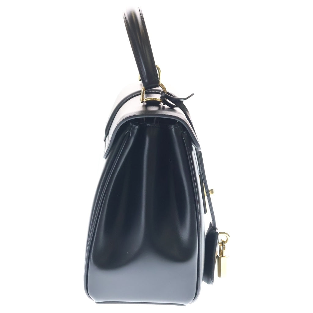 CELINE(セリーヌ) スモール16 セーズ ハンド ショルダーバッグ カーフスキン レザー ゴールド金具 ブラック 188003BEY.38NO レディース