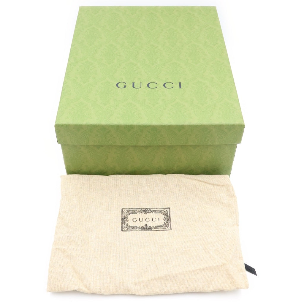 GUCCI(グッチ) GGジャガード カシミヤ フリンジ マフラー グレー 674275