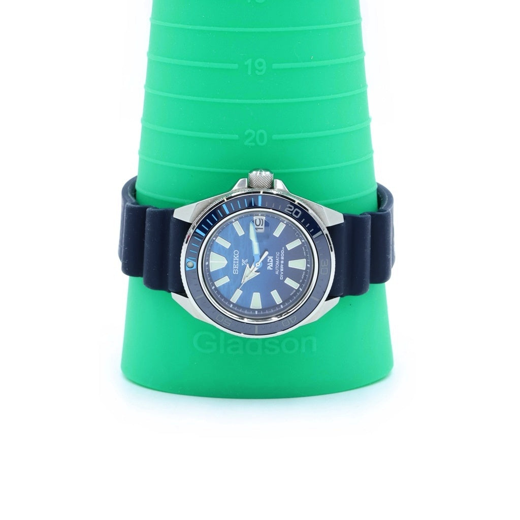 SEIKO(セイコー) プロスペックス サムライ 青文字盤 SS×ラバー/AT ステンレス 自動巻き 腕時計 SBDY123