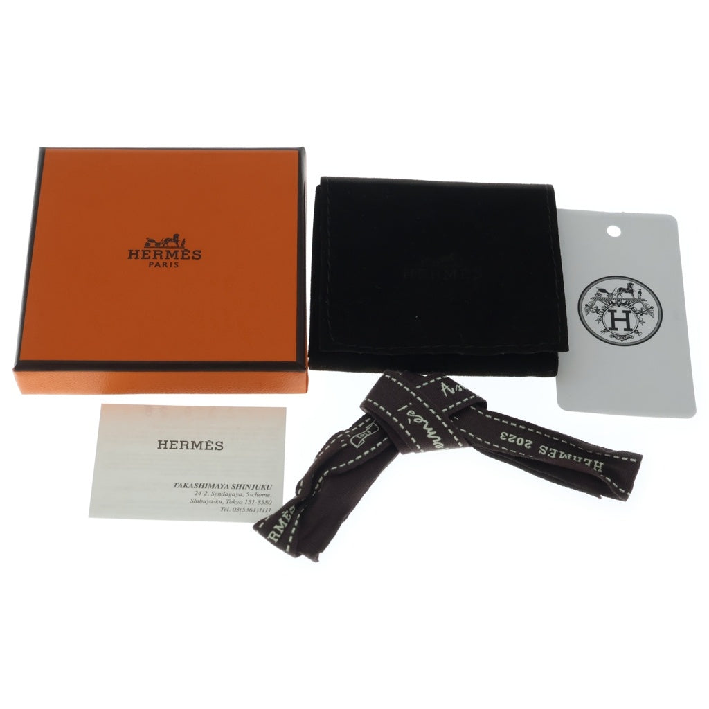 HERMES(エルメス) シェーヌダンクル スカーフリング メタル ゴールド レディース